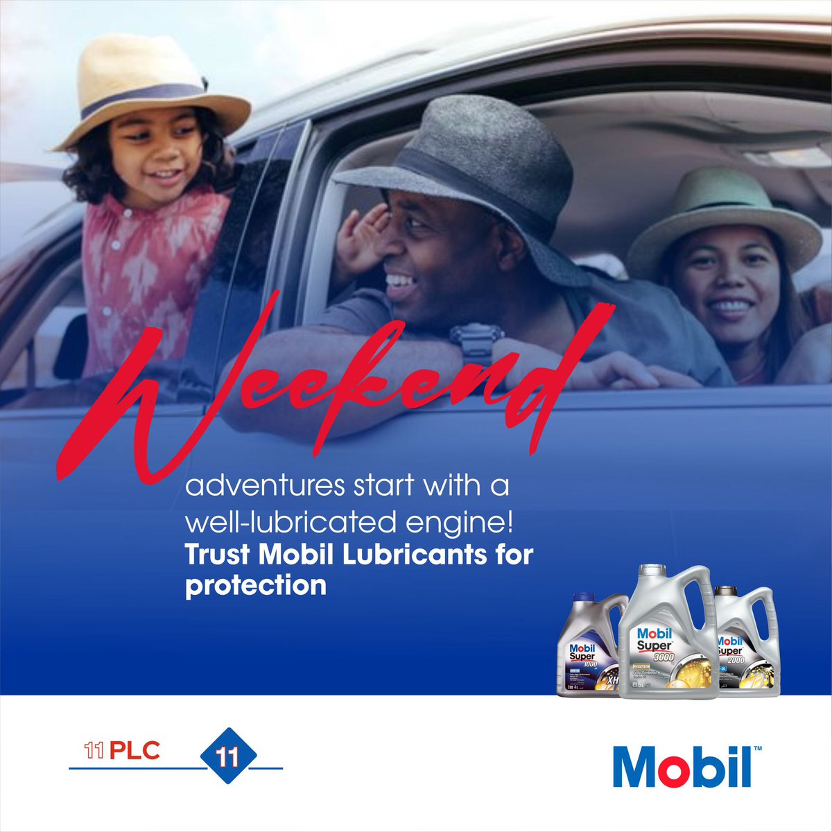 Don't let a faulty engine ruin your weekend plans! Trust Mobil Lubricants for reliable protection.

 #MobilLubricants #WeekendVibes #mobillubricants #mobilinnigeria