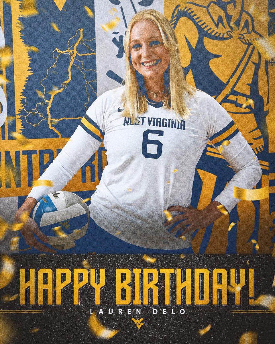 It’s our girls birthday! 🥳 Happy birthday, @laurendelo4 🎂 #HailWV