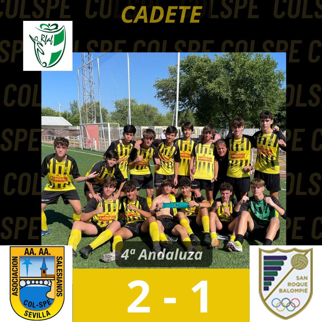 AAAACOLSPE's tweet photo. Victoria del equipo cadete en su partido de liga en 4°Rfaf. Además hoy debutó con el equipo Telmo, anotando uno de los goles del día de hoy. ¡Enhorabuena a Telmo y a todo el equipo! #COLSPEAVANTI 💪🏼🖤💛🖤 https://t.co/95ndCKRXJt