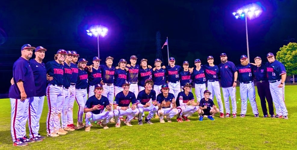 BRTigerBaseball's tweet photo. Tigers travel to Powdersville today to take on the Patriots in Game 1 of the UpperState Finals! First Pitch at 4:00pm! #StayHungry #NextPitch https://t.co/JzGFmxhNR4