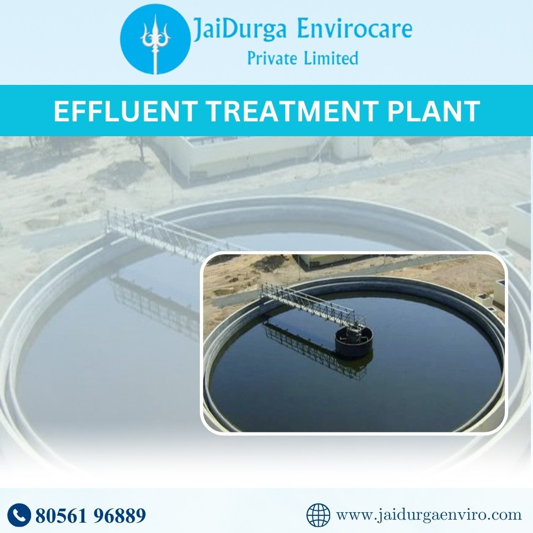 Clean water, green solutions! 💧 Discover #JaidurgaEnvirocare #EffluentTreatmentPlant—leading the way in sustainable water management.

📞 Contact Us : +91 9042758646  
🌐 Visit: jaidurgaenviro.in  
  
Follow us on social media for regular update!  

#EffluentTreatmentPlant