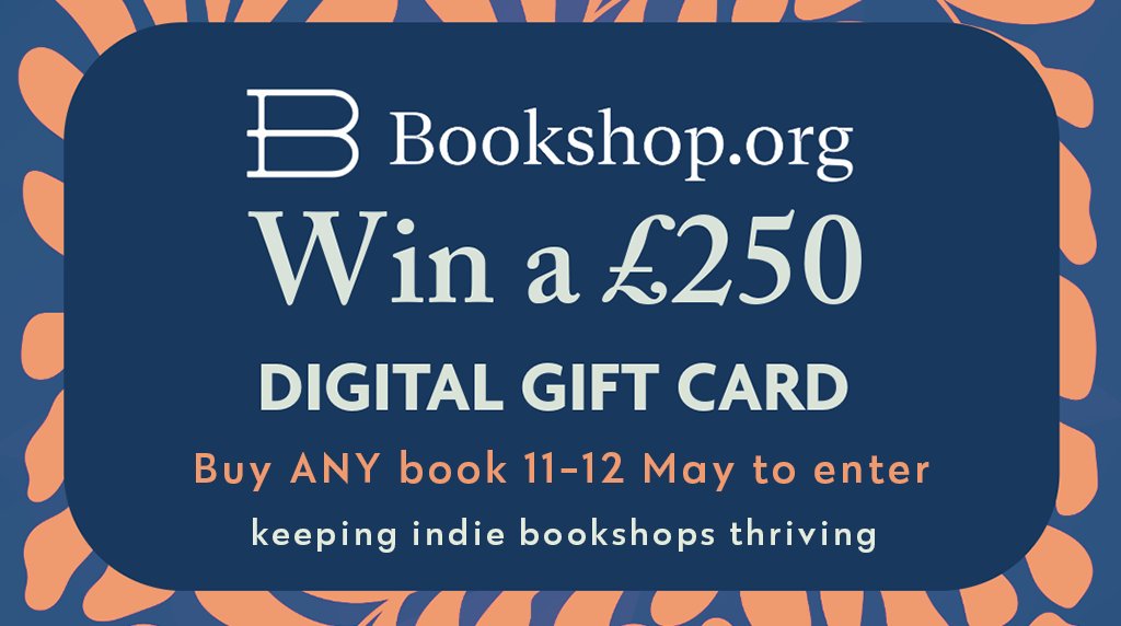 Hello #BookLovers! The sun is shining, and it's a great weekend to buy BOOKS! 😍 Buy ANY book from our online shop this weekend, 11-12 May, for the chance to win a £250 gift card with @bookshop_org_UK! Plus FREE DELIVERY on all orders >£25! 👇 uk.bookshop.org/shop/chorleywo…