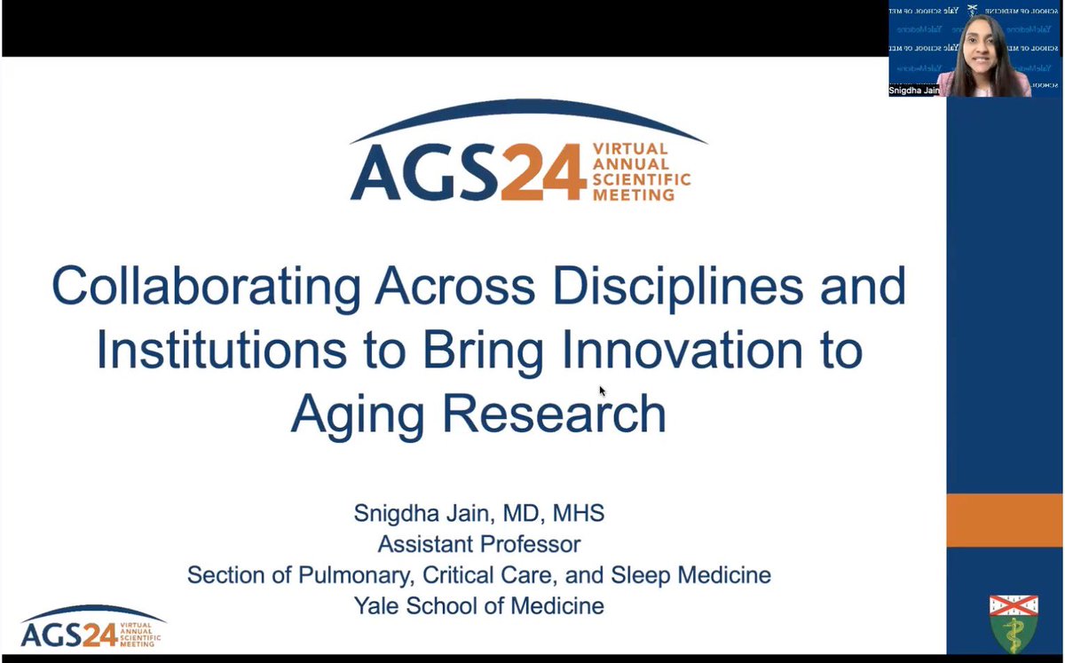 #AGS24 attendees, checkout our @AmerGeriatrics Junior Faculty SIG symposium w/ @AshnaRajan28312 & @UTGeripal on amplifying research through partnerships I’ll be talking abt how interdisciplinary & interinstitutional collaborations can enhance research @JRayFalvey @todd_manini