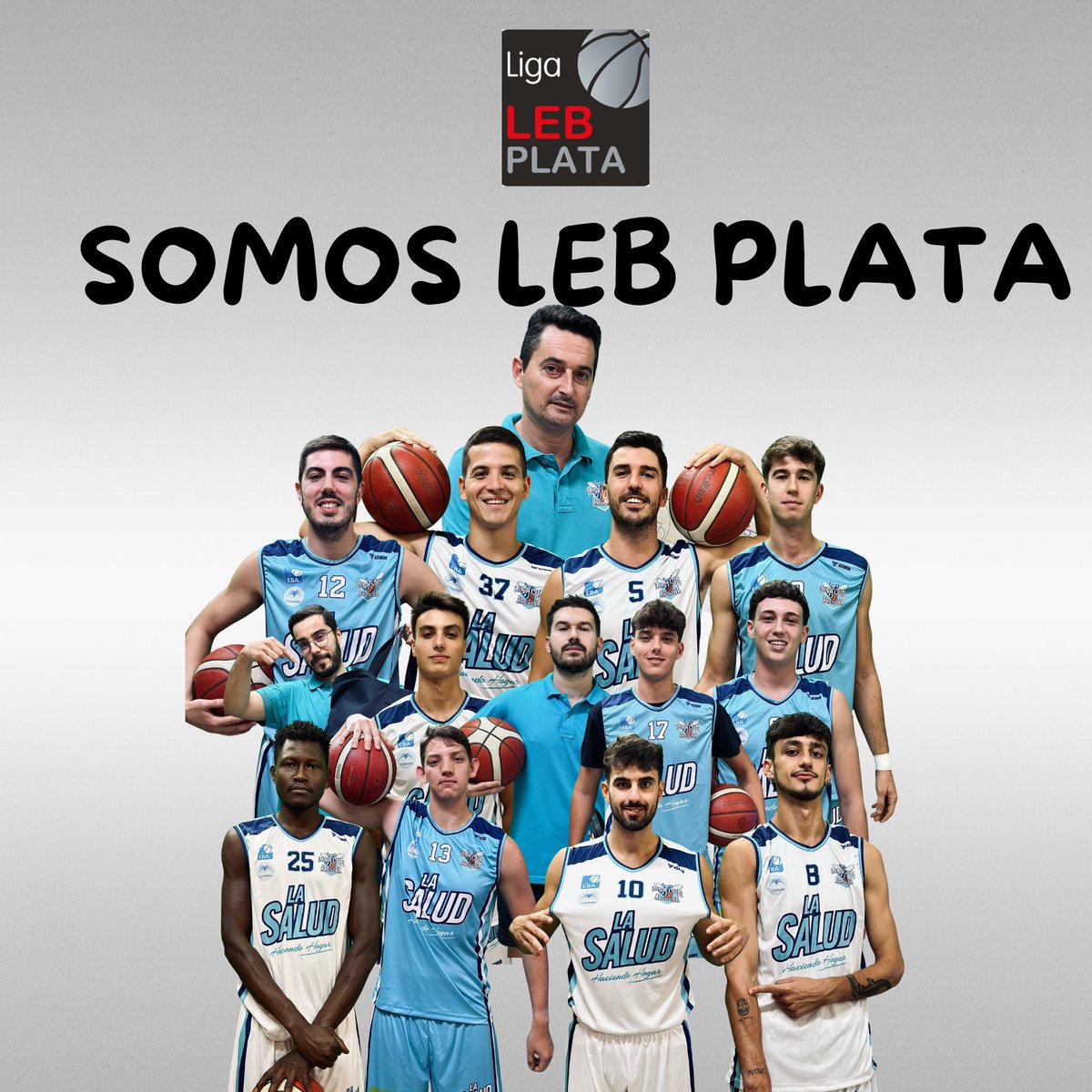SOMOS LEB PLATA 
VAMOS LA SALUD!!