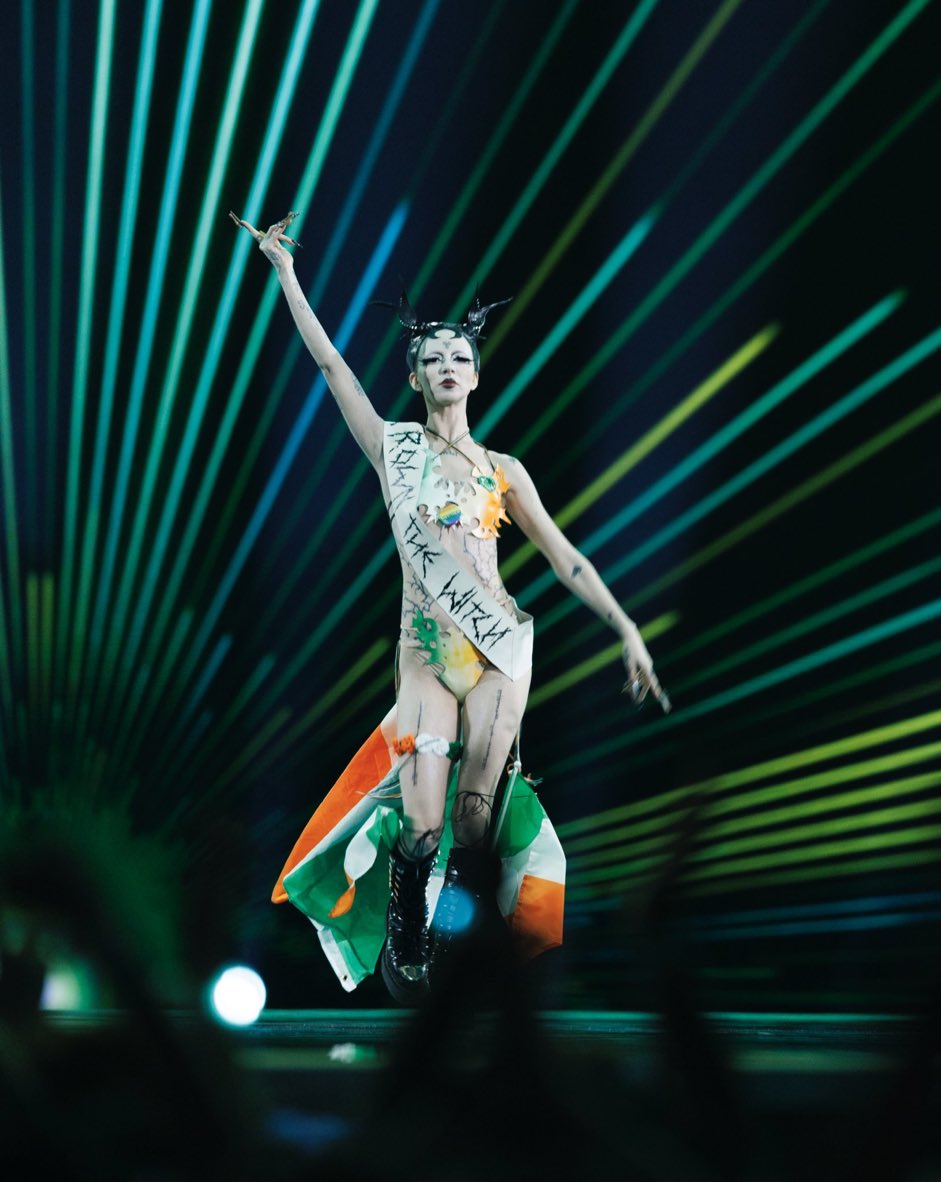 🇮🇪💚 As far as I’m concerned Bambie Thug has been crowned in the hearts of the nation. Whatever happens tonight they’ve done us proud already.

A role model for creativity, passion and breaking barriers.

We love you Bambie.💚