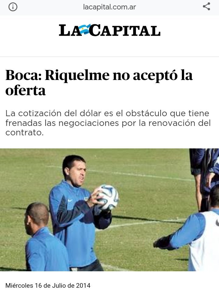 El mismo que decidió retirarse en Argentinos por no aceptar el tope al dólar . Después los ingenuos piensan que hoy esta gratis en Boca