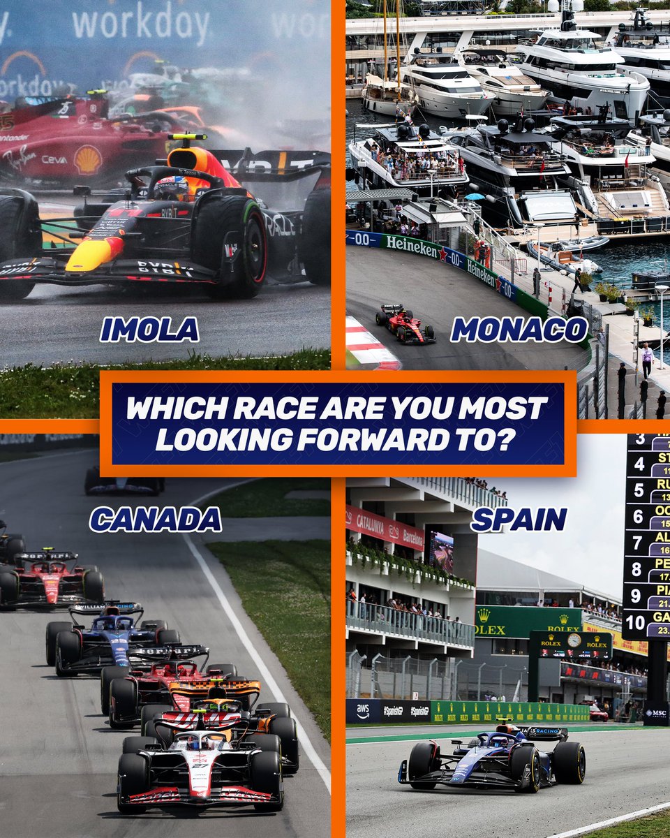 Which upcoming race are you most excited for?