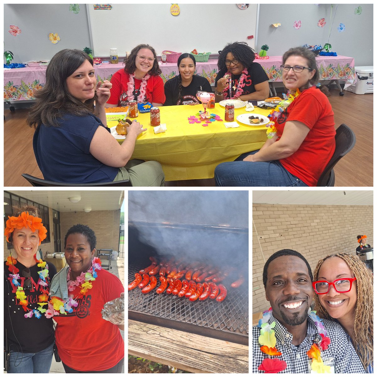 pgilliam33's tweet photo. I enjoyed the kickback for lunch @Watkins_CFISD! Thank you, @annlag12 and @CrystalElolf for serving up the muy deliciosa ππ BBQ! π #CFISDStuSrvcs #CFISDspirit
#BringingOutTheBest
#CMCT_team #BOTB #sportinwaves https://t.co/humdTqFlsa