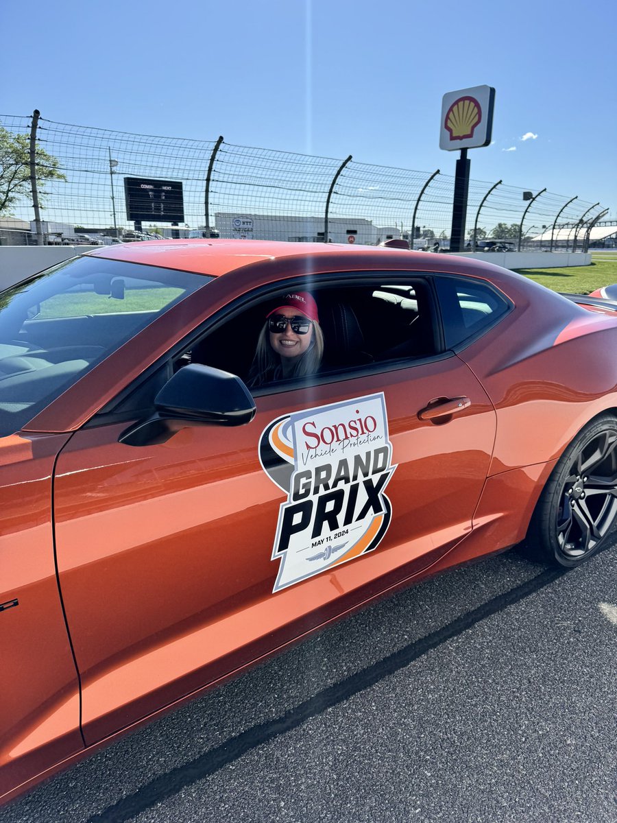 Already getting involved with all things @IMS 👀

@TaylorFerns giving some pace car rides this morning in the beautiful @TeamChevy Camaro ❤️

@INDYNXT | @FirestoneRacing | @AbelConstructco | @BradfordAllen