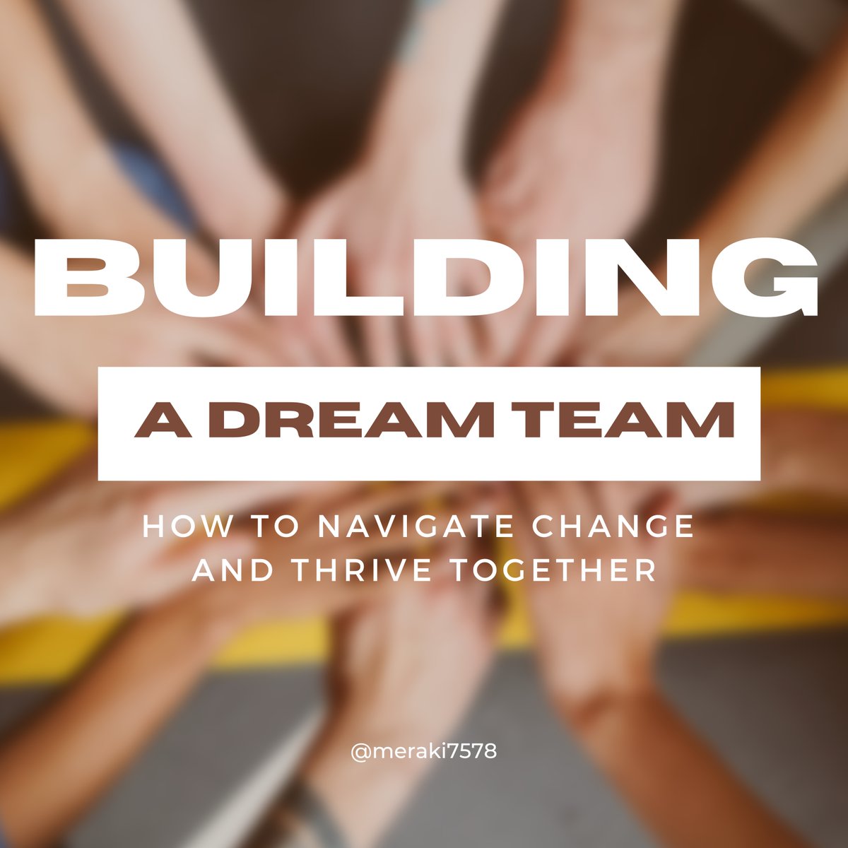 1/🧵
How many of you can honestly say you had a great workday today? 
It's all about teamwork! 
Teamwork makes the dream work, but what happens when there's a shakeup?

#teamworkmakesthedreamwork  #communication