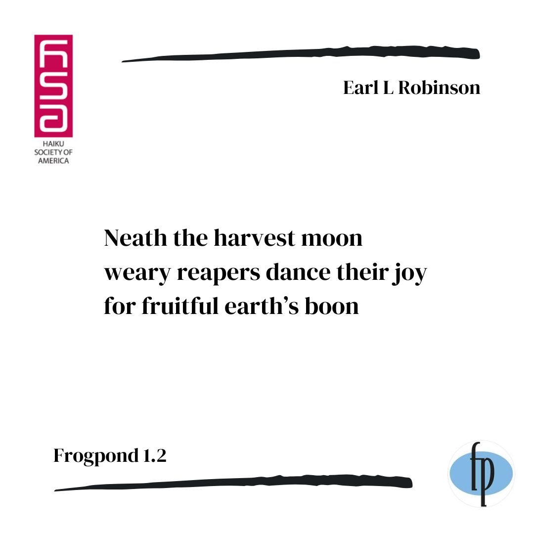 Here's a #haiku from our second issue, 1.2, from 1978 by Earl L. Robinson.

Let us know what you think, #readers.

Any thoughts on the rhyme? Does it work? Why or why not?