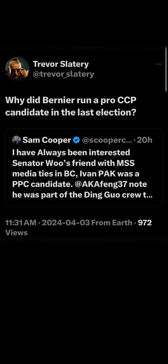Harmony47383691's tweet photo. @MichaelBator6 @Energyfreak95 #ForeignInterferencePPC
#VoteMaxGetTrudeau
Definitely #Pierre4PM #TrudeauMustGo
#BernierIsUnelectable https://t.co/zerLmJkkiS