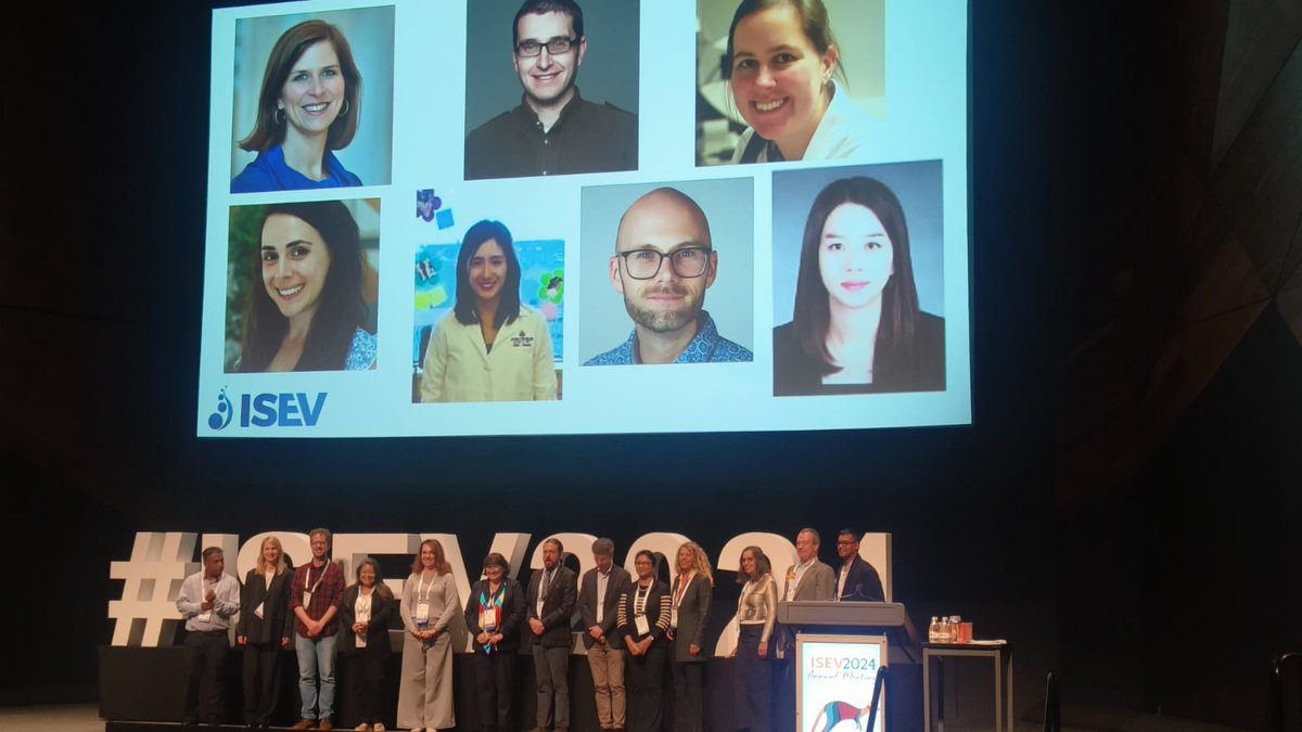 insev_soc's tweet photo. #InSEV extends heartiest congratulations to @KennethWWitwer for being elected as the President of #ISEV, and the newly elected board! Looking forward to the growth of Global #EV Research and Education.
Looking forward to the growth of Global EV Research and Education..#ISEV2024 https://t.co/PYESyoIbvT