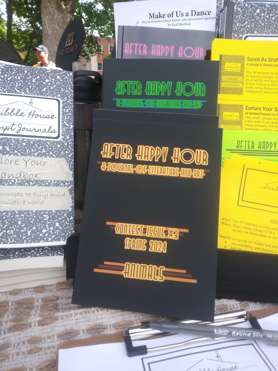 Contest issue #3 is officially launched! You can pick it up at the Greater Pittsburgh Book Fest today or on our website!