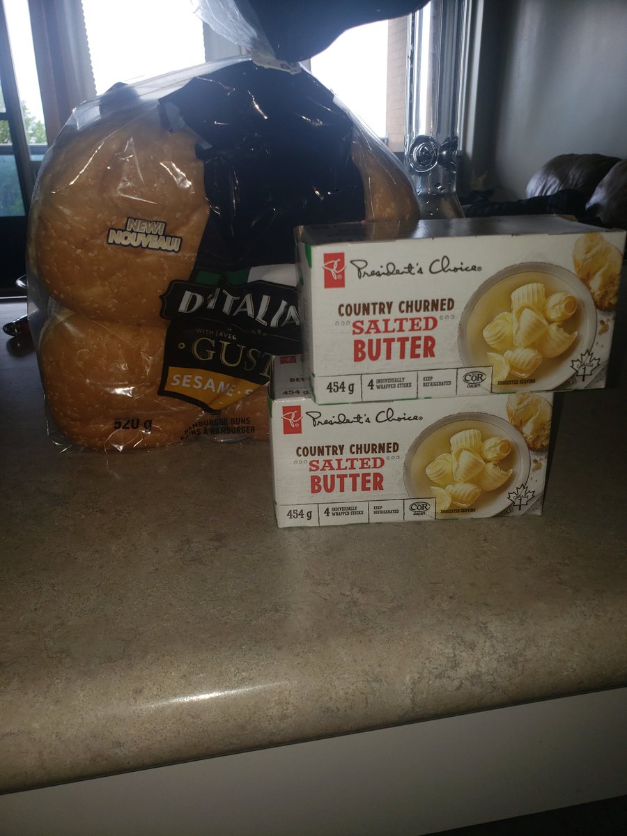 A bag of hamburger buns and 2 lb of butter, $18.25... Truly, the end of abundance has arrived... Maybe affordable abundance is more like it? There's still lots of food, it's just priced out of reach.