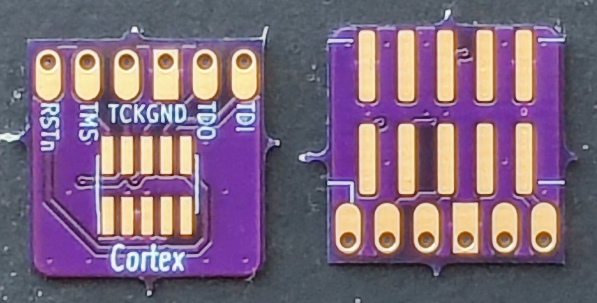 More perfect purple PCBs from @oshpark