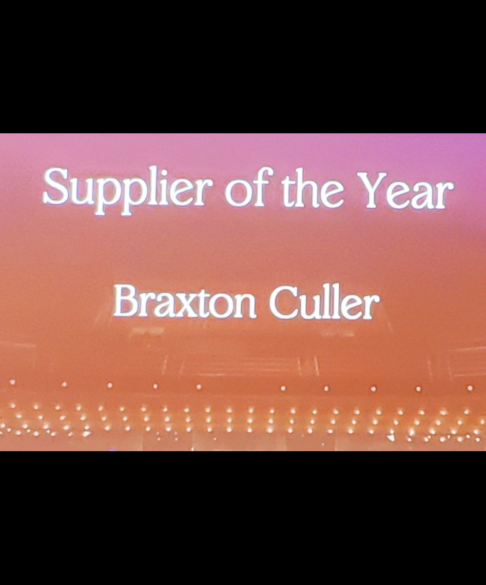 Braxton Culler was truly honored to receive Decorating Den’s Supplier of the Year award last week in Nashville, TN, at Dec Den’s 55th annual conference. Thank you <a href="/decoratingden/">Decorating Den Interiors</a> for being such wonderful partners and for the humbling recognition!