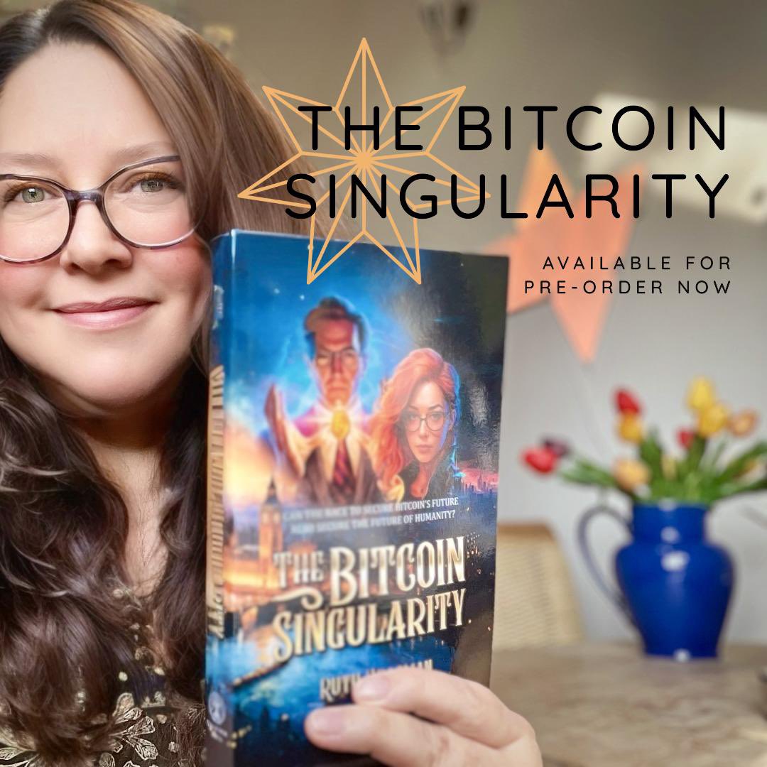 🚨 My debut novel, 'The Bitcoin Singularity,' is now available for pre-order! ￼ In a dystopian 2026 London, Violet Everly embarks on a thrilling quest to protect Bitcoin and unravel the mysteries of a powerful AI. ￼￼ Pre-order now on: 📙 Amazon amazon.com/Bitcoin-Singul… 🍏