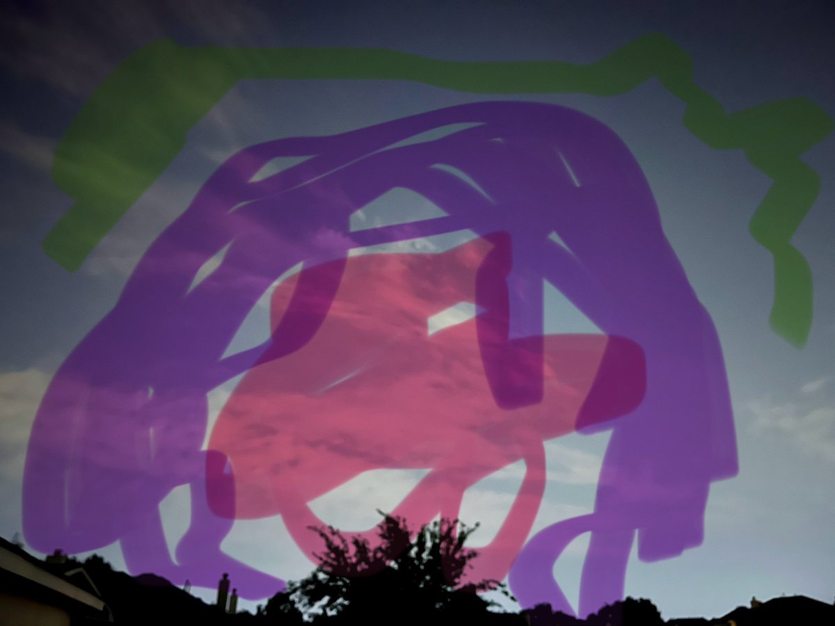 RobbieAtHome's tweet image. Pointed my phone at the sky and got this amazing shot of the northern lights from my backyard last night #nofilter