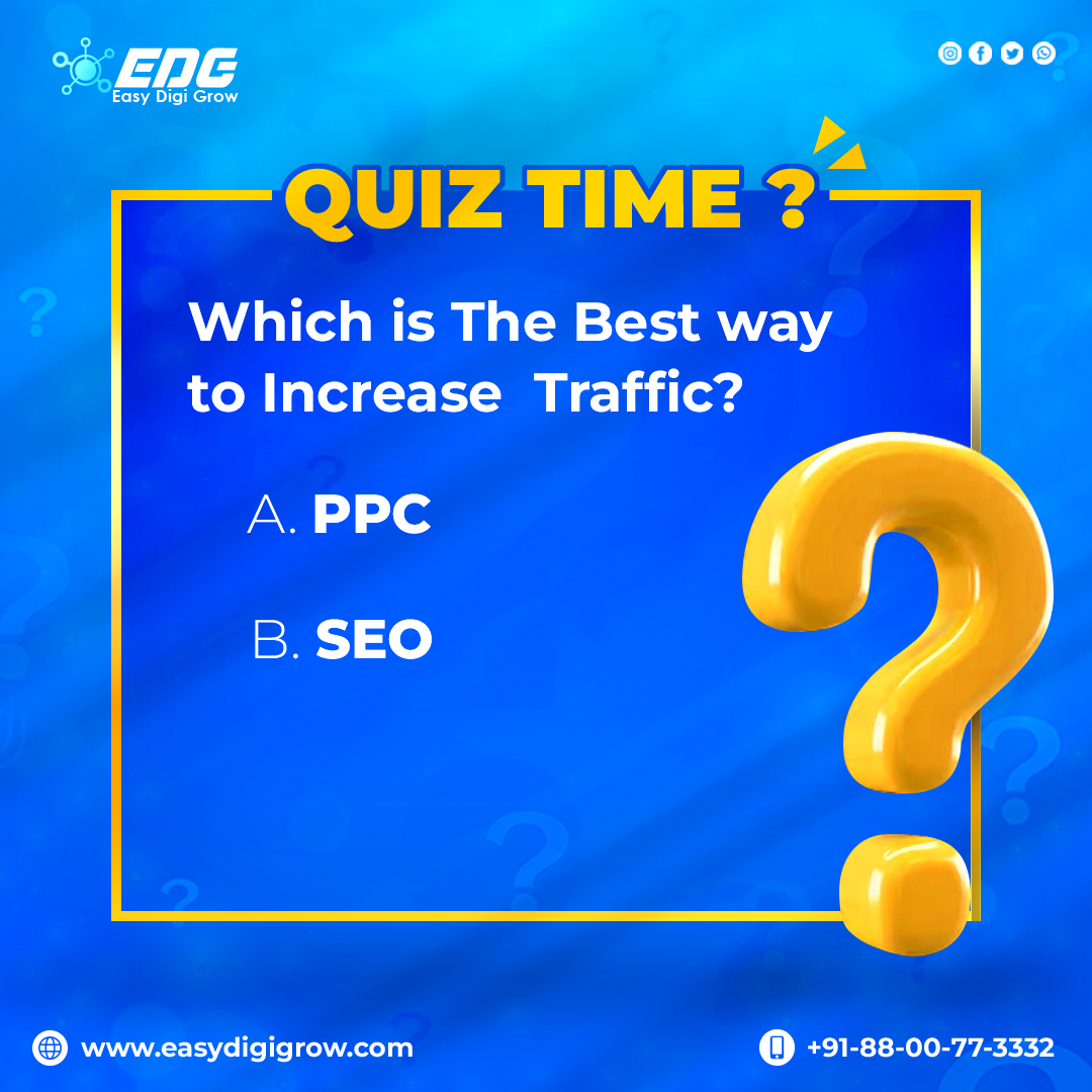 easydigigrow's tweet image. Share your thoughts in the comments below and let's tackle it together! 💪🤔   

#DigitalChallenges #Poll  #MondayMotivation #DigitalMarketing #ChallengeAccepted #MarketingStrategy #SocialMediaMarketing #SEO #ContentMarketing #Analytics #AdCampaigns #MarketingTips