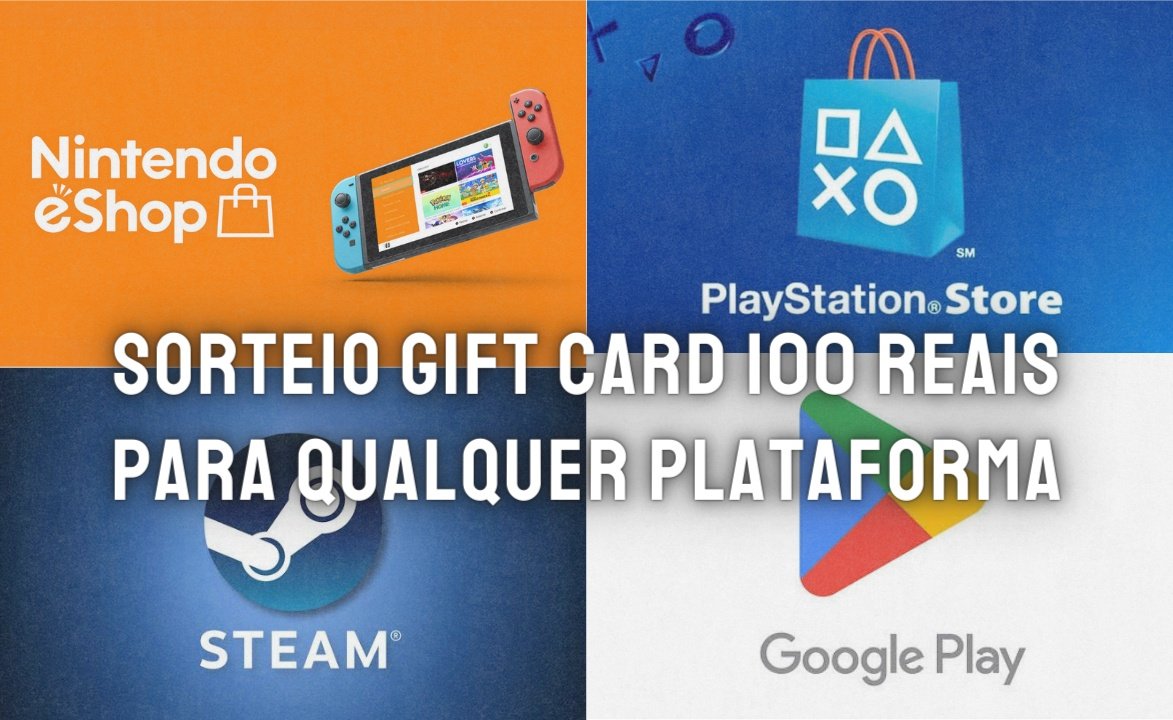 molantpk_'s tweet image. Sabadou com sorteio raiz, rapaziada 🔥

Gift card de R$100,00 para a plataforma que você quiser (Nintendo, Steam, PSN, Play Store)

Para participar:
• ❤️ + RT nesse tweet
• Comentar qual gift card quer levar

Resultado amanhã, 12 de maio, à noite. Bom final semana, amigos!!!