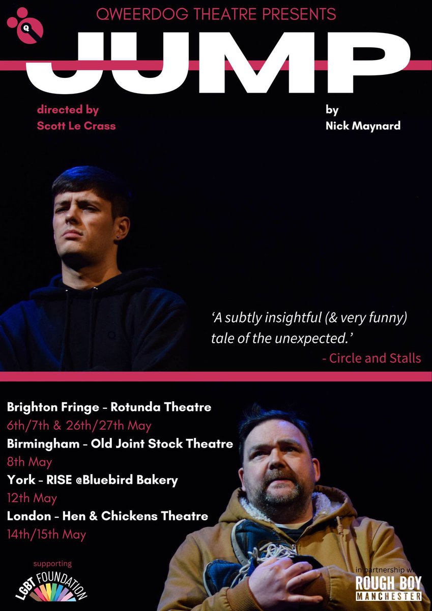 le_crass's tweet photo. York gays, theys and allys. Jump is @Bluebird_bakery tomorrow for 1 performance. It’s only an hour🙌🏼🙌🏼

https://t.co/q3NRr9sFRj https://t.co/bLkq7wy33Y