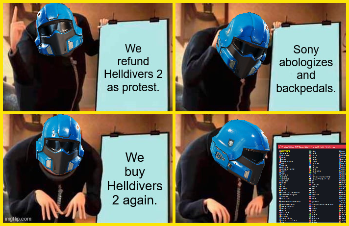 Helldivers2HQ's tweet photo. Rip to our fallen Helldivers | #Helldivers2

🔗 GHQSTLY https://t.co/ElDHL9HX6t