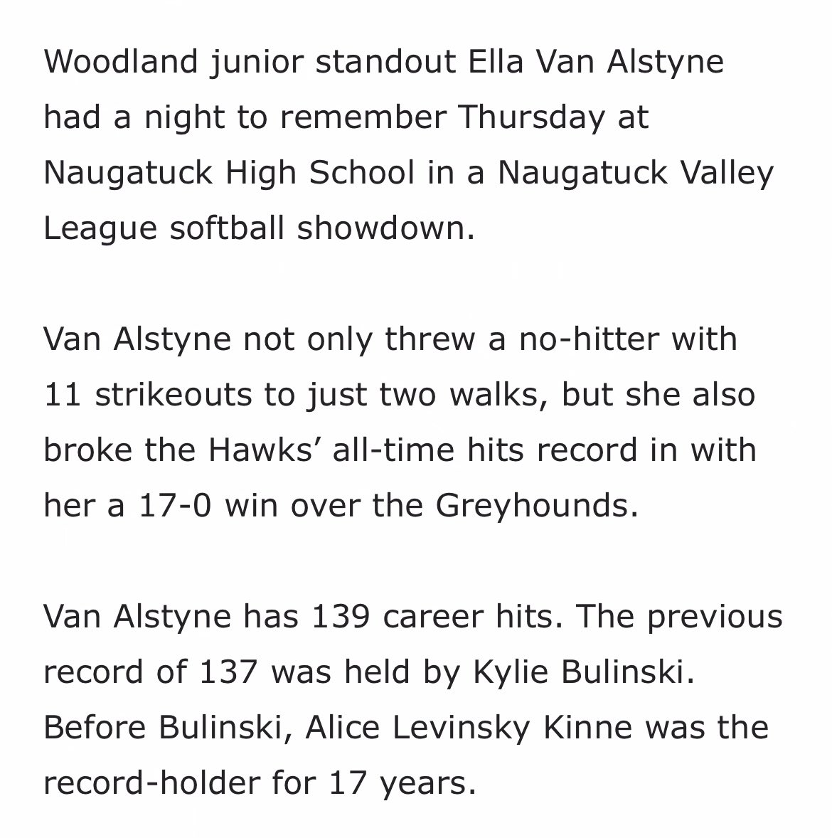 Ella Van Alstyne 2025 tweet media