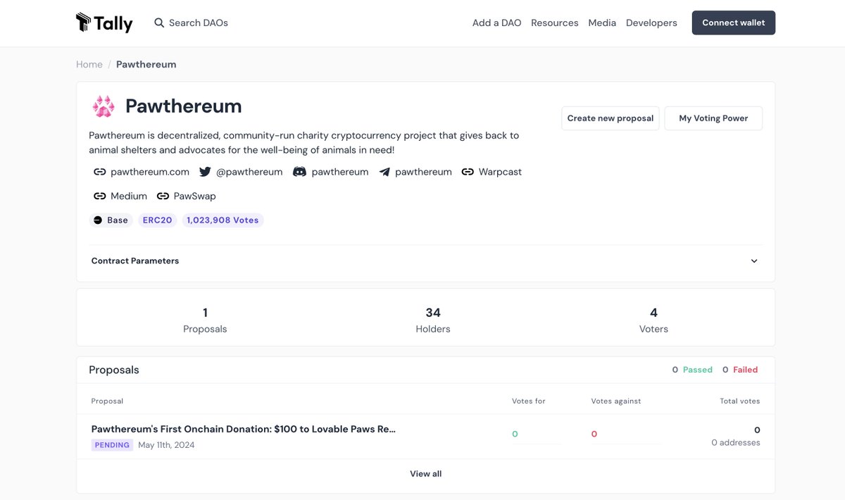 Pawthereum tweet media