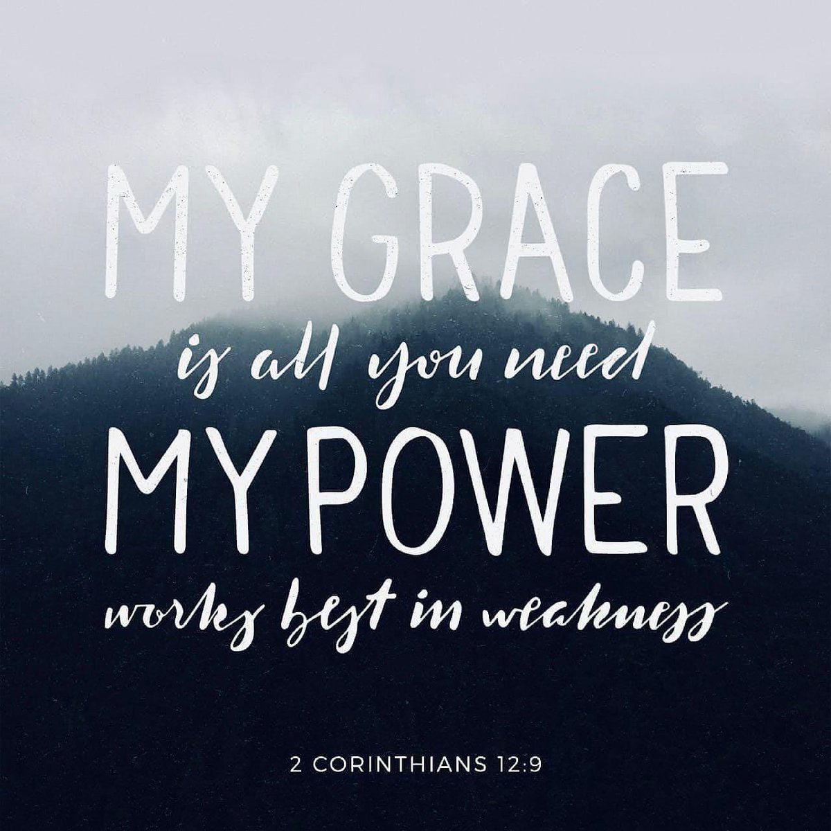 God’s grace is what we need. His power works best in our weakness. ❤ #grace #godsgrace #godspower #godisourstrength #godwillhelpyou #youversion
