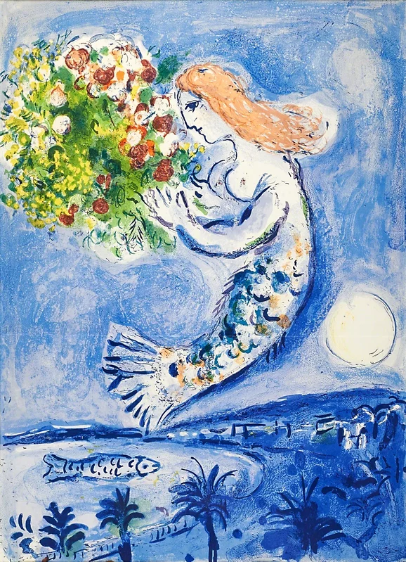 Marc Chagall La Baie des Anges 1962