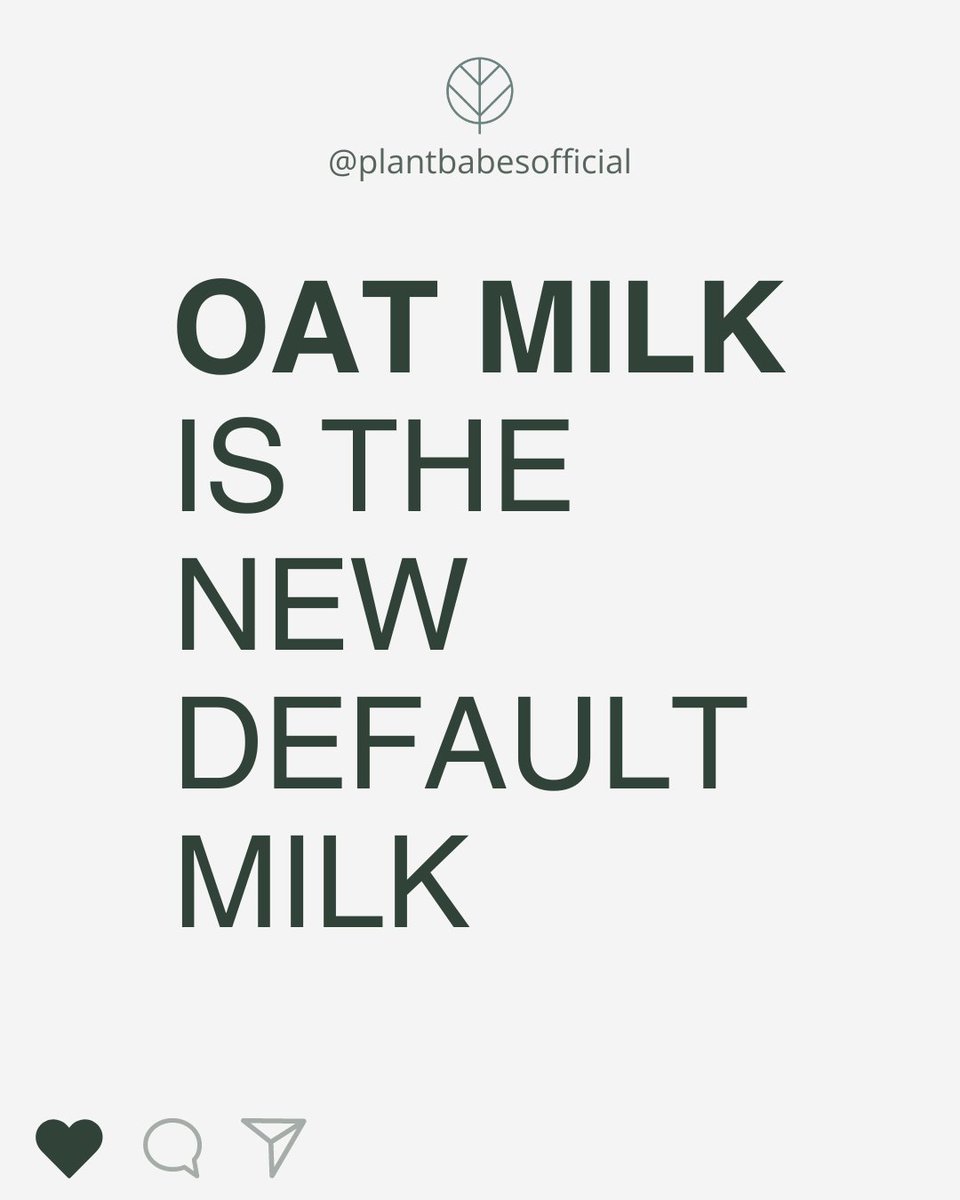 Who's on #TeamOatMilk? #plantbased #vegan #AnimalRights