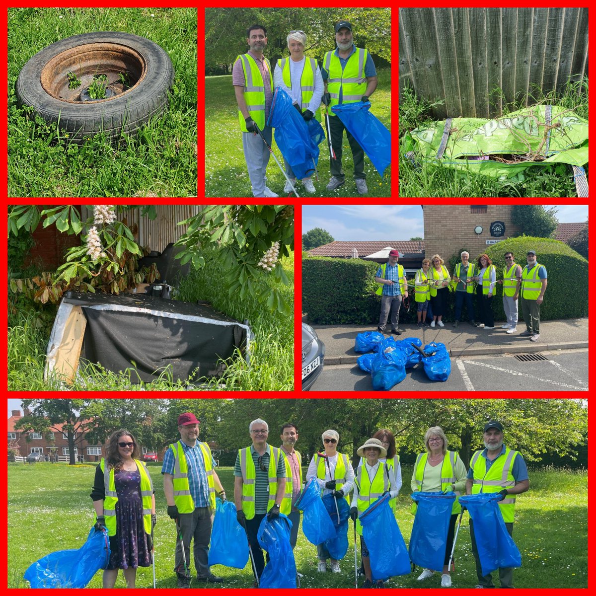 Thank you to everyone that joined us this Morning on our first Litter Pick of the year. It was held at Walcourt Road and we managed to cover as far as Spring Road. It is really important to work as a team with local residents to keep our community a lovely place to live.
