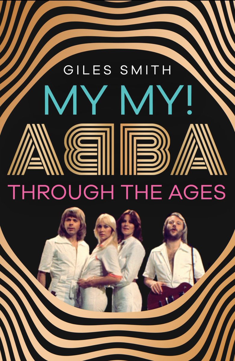 MichaelJPoulter's tweet photo. What’s that?!  Another book about @ABBA you say?!? Oh, go on then… #MyMyABBAThroughTheAges by #GilesSmith 👍 #ABBA #Waterloo50 #Eurovision #Eurovision2024 https://t.co/uCgqQEEMeT