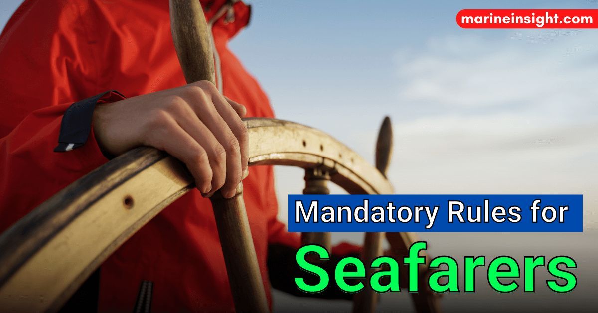 10 Mandatory Rules for #Seafarers under the Code of Conduct for Merchant Navy (Non-Emergency Situations) Check out this article 👉 marineinsight.com/marine-safety/… #Seafarer #ShipSafety #MarineSafety #Shipping #Maritime #MarineInsight #Merchantnavy #Merchantmarine #MerchantnavyShips