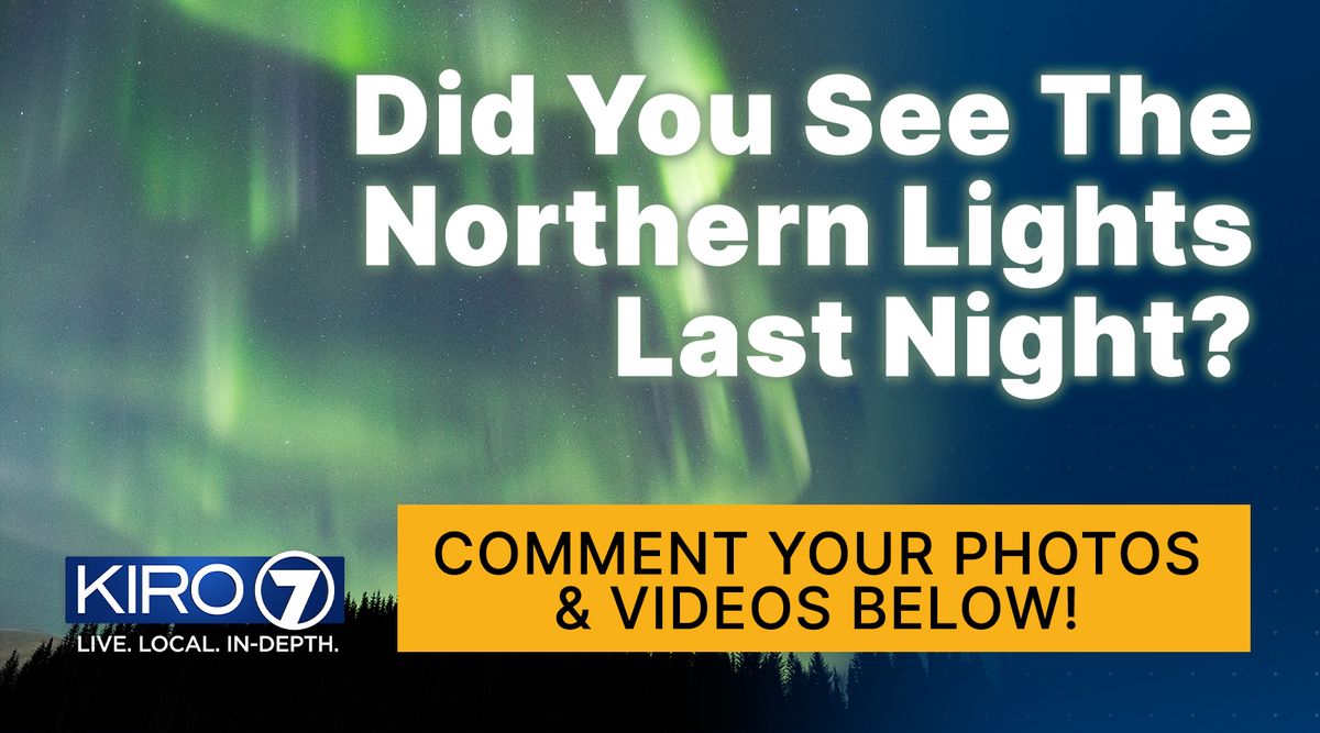 Did you see the Northern Lights last night? Share your photos and videos with us in the thread below!