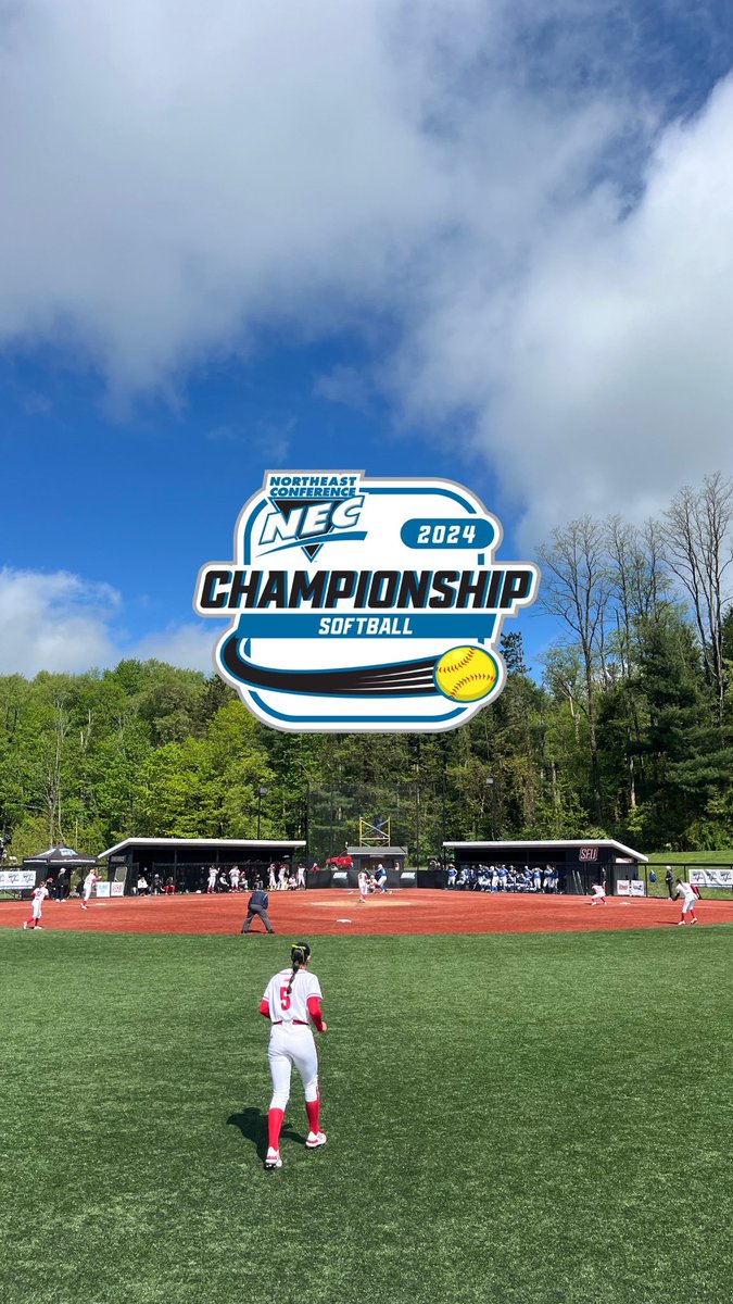 The ☀️ has FINALLY decided to join us in Loretto! 🙌 #NECchamps🏆 x #NECsoftball🥎 ℹ️: northeastconference.org/tournaments/?i…