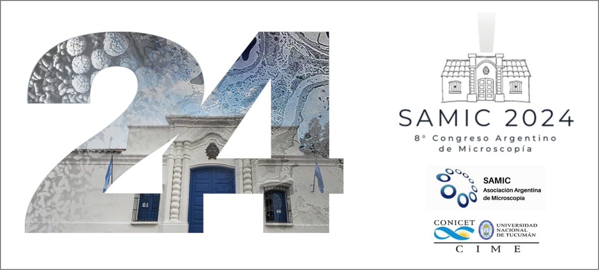 Cuenta regresiva para la #SAMICTUCUMAN2024 Faltan poco para el 8° Congreso Argentino de Microscopía en Tafí Viejo, Tucumán. ¡Prepárense para una experiencia inolvidable de intercambio científico y colaboración! #microscopiaargentina @MuniTafiViejo @SCAIT_UNT @ConicetNOASur