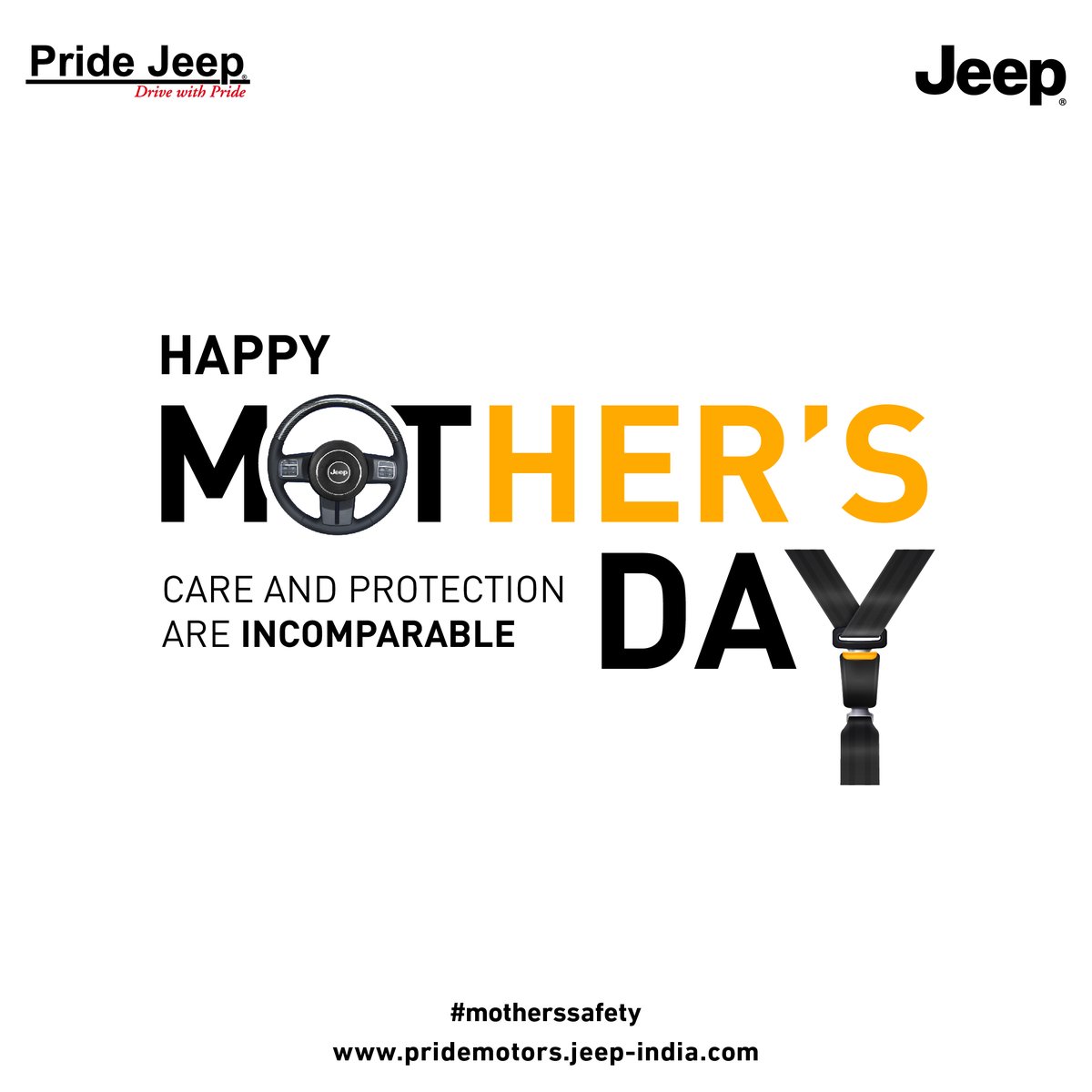 Her constant checks and rechecks to ensure safety and protection are like no other. Celebrating all supermoms, Happy Mother's Day.
.
.
.
#pridejeep #mothersday #mothersday2024 #happymothersday #mothersdaywishes