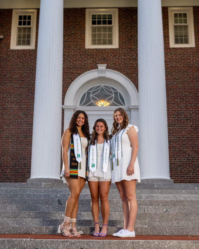Happy Graduation Day to our three favorite members of the @babson Class of 2024! 💚💚💚