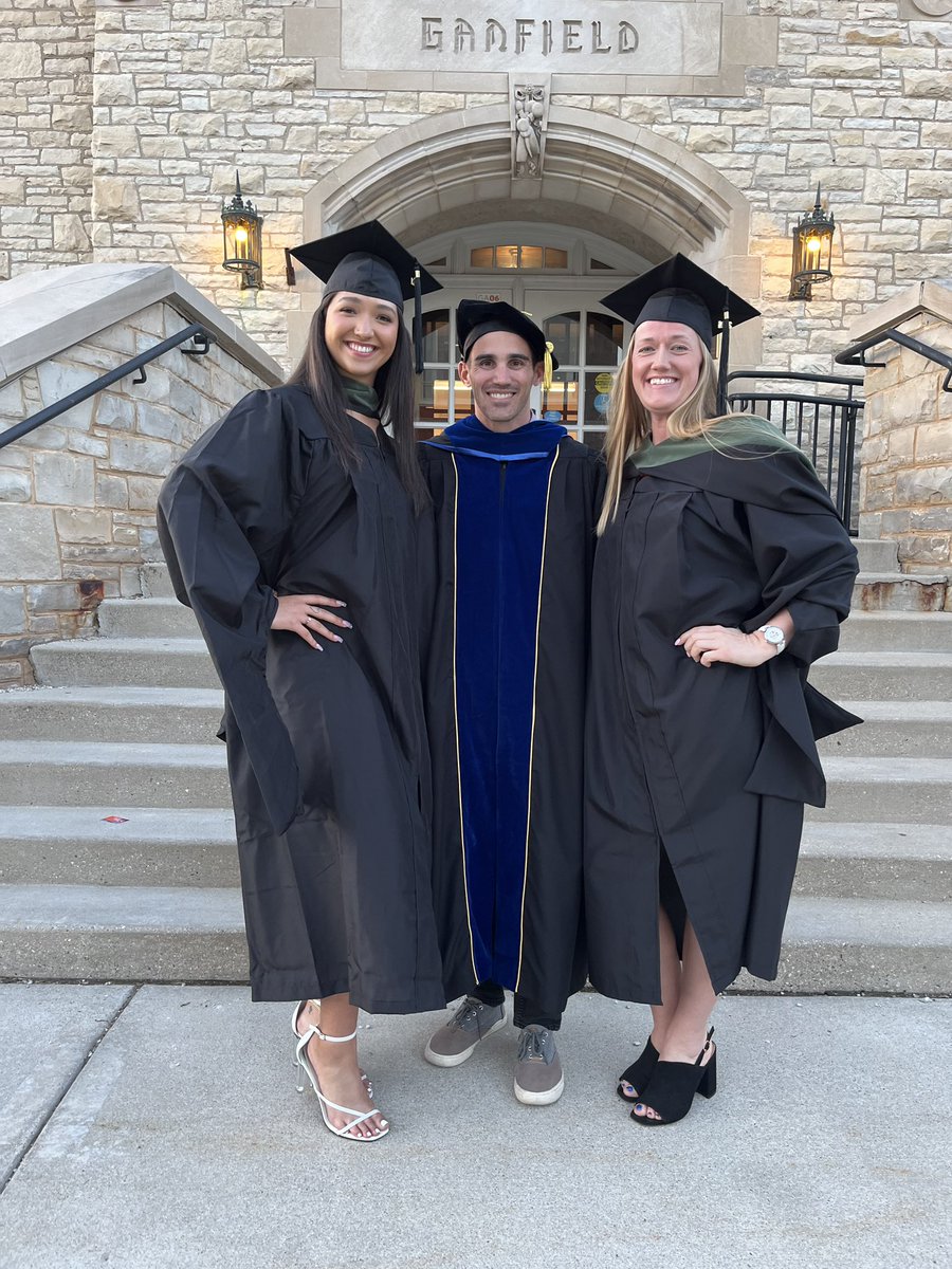 Congratulations to our 2024 graduates Sofia Camacho and Michaela Phillips! Go off and make the world stronger! @carrollu @DrTSuchomel