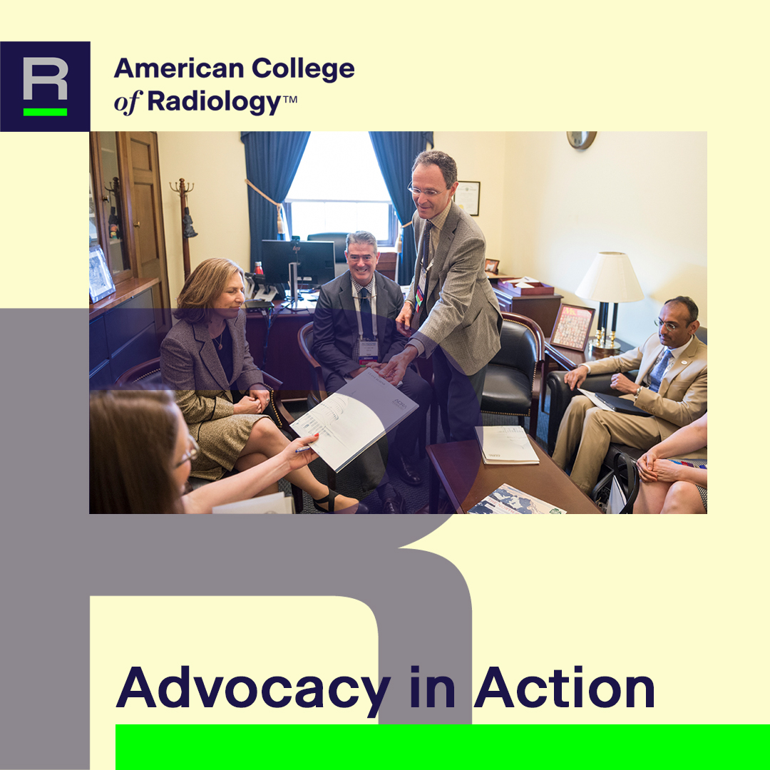 Members of our Colon Cancer Committee meet with @CMSgov regarding Medicare coverage of CT colonography for #colorectcalcancer screening. Read the details in #AdvocacyinAction. bit.ly/4bcDsoe #VirtualCT #radvocacy @ACRRAN @JudyYeeMD @DkimMD