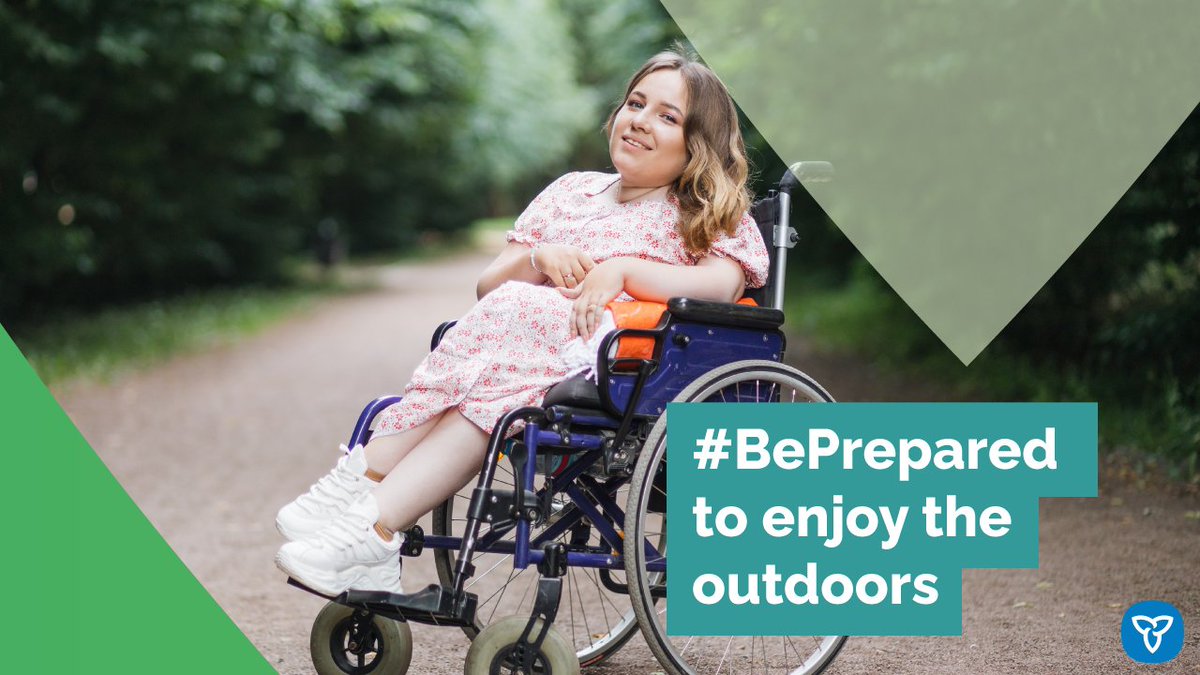 Being prepared will help you enjoy the outdoors at any time of year. For day trips, pack your car kit & talk to your travel companions about how they can support you during an emergency. For more: ontario.ca/page/emergency… #EPWeek2024