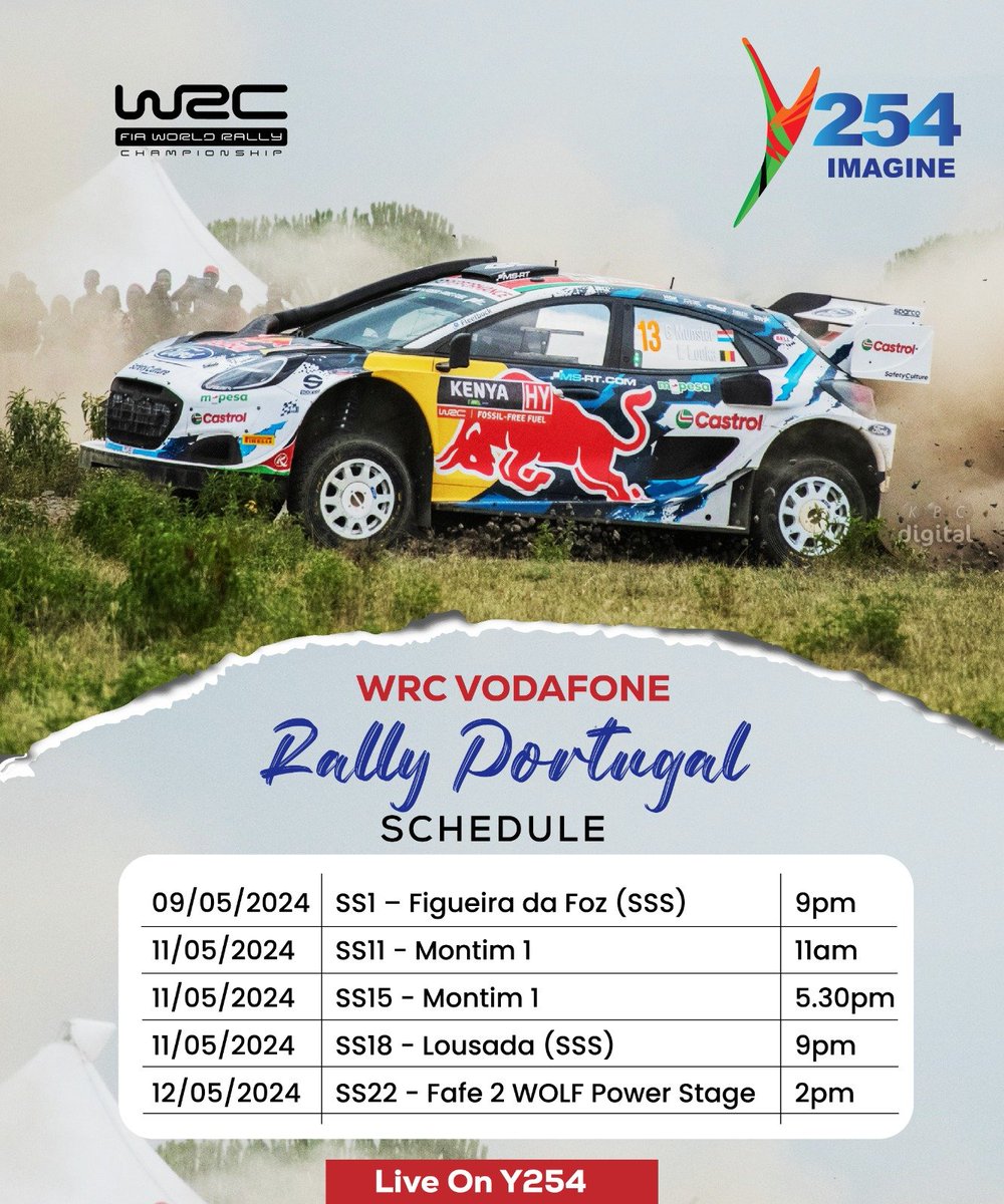 You are now watching WRC Rally happening in Portugal SS15, Montim 1. Where are you tuned in from? ^NK