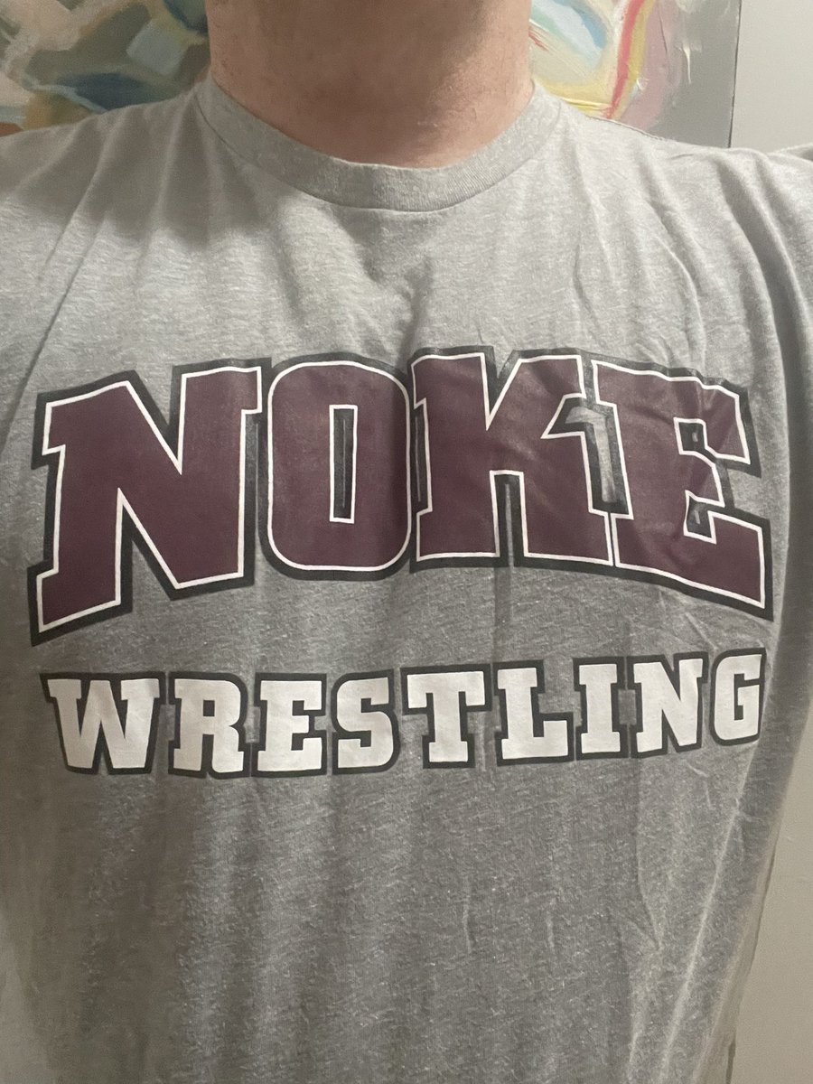 #WrestlingShirtADayInMay going out to @YetzNokeWr and @NokeWrestling