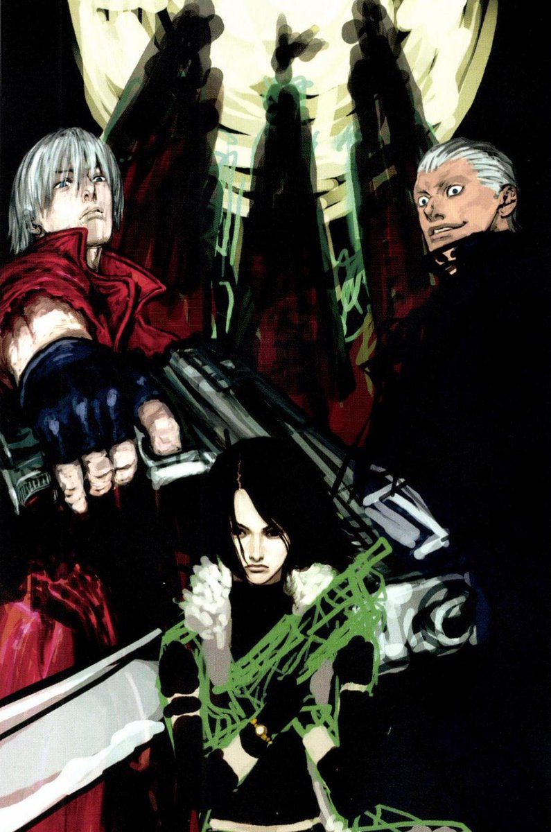 Dante, Vergil and Lady

Devil May Cry: 3142 Graphic Arts