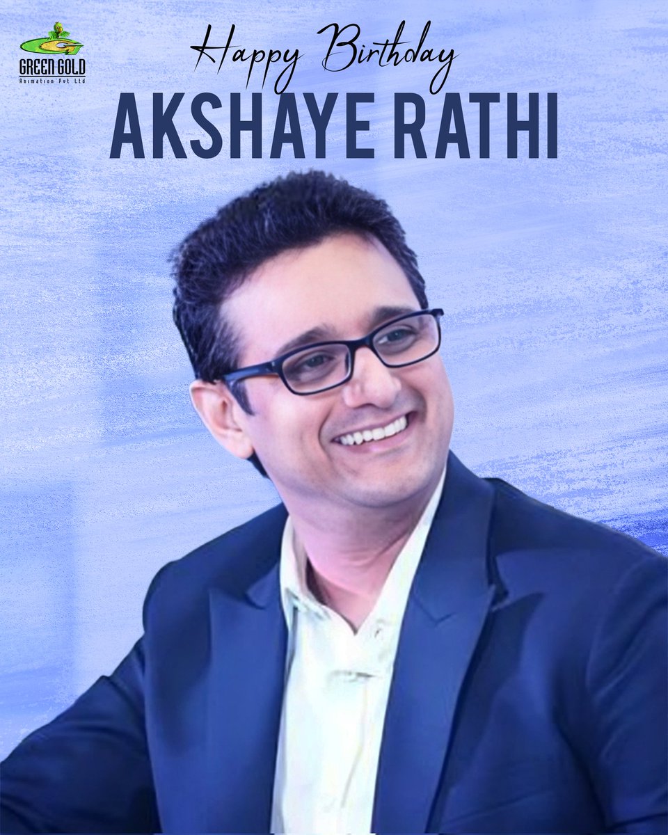 Here's wishing the extremely talented and multi-faceted @akshayerathi a very happy birthday! 🎉 Thanks for the constant support for Greengold and continue to inspire us. #HBDAkshayeRathi