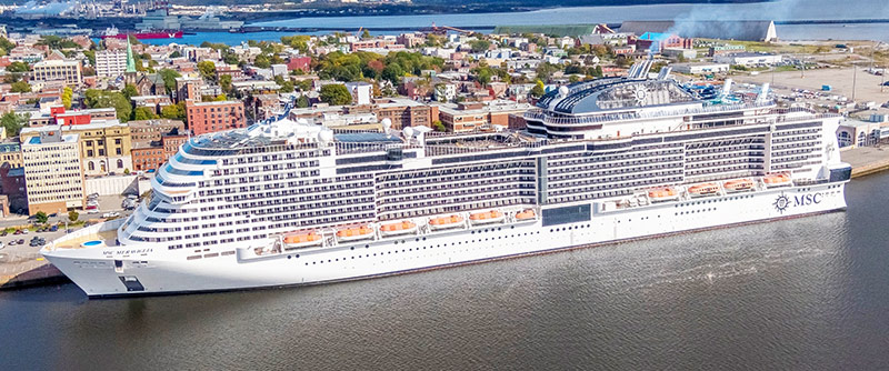 MSC Meraviglia Kicks Off 2024 Cruise Season at Port Saint John cruiseindustrynews.com/cruise-news/20…