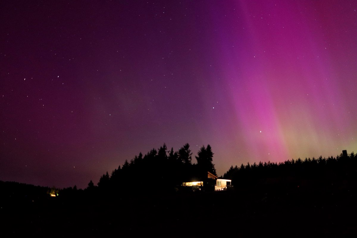 The magic of the Northern Lights at LucidWild. Nature delivers in unexpected and spectacular ways!

#oregonwinecountry #northernlights #auroraborealis #dundeeoregon #willamettevalley #vineyard #winecountry #oregonwine #dundeehills #oregon #vineyards🍇 #grapevines #lucidwildestate