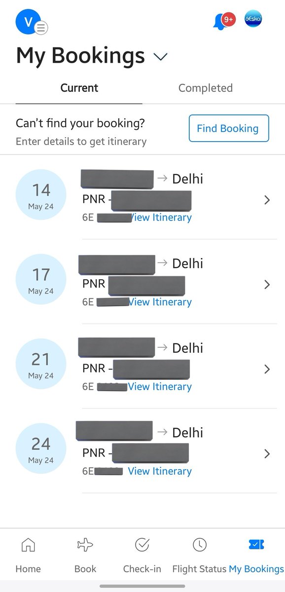 Now that I have had a night in my bed, it's time to get ready for non-stop travel again ! Taking 8 flights in the next 2 weeks where I will be @airvistara - ing out and @IndiGo6E - ing back. To spice things up, I pre-booked a different meal for each 6E flight 😁 #AvGeek #PaxEx